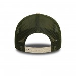 New Era Καπέλο 9FORTY A-Frame Trucker Adjustable Cap Μπέζ